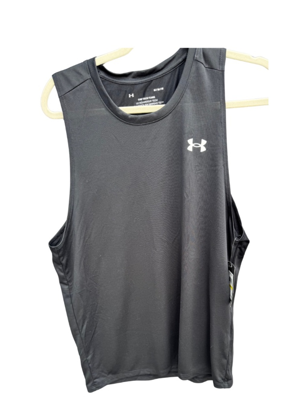 Under Armour Men’s Black Performance Training Tank with Logo